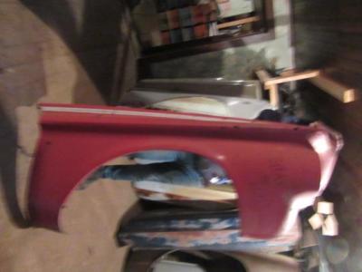 1962 Dodge B-Body Right Front Fender 62 B-Body Mopar Good Used OH16 Texas Fender