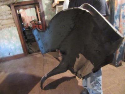 1962 Plymouth B-Body Right Front Fender 62 Mopar Good Used OH20