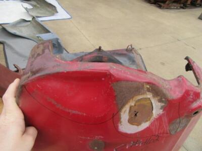 1967 Barracuda Passenger's Side Fender B-Body F # 462 Mopar Used