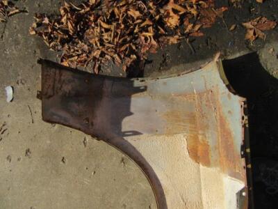 1969 Plymouth Fender Driver's Side F# 395 Mopar- Used B-Body- Rear 2/3 of fender