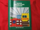 Dodge Motor Home Chassis Service Manual #81-370-8113