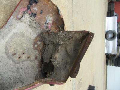 1967 Barracuda Passenger's Side Fender B-Body F # 462 Mopar Used