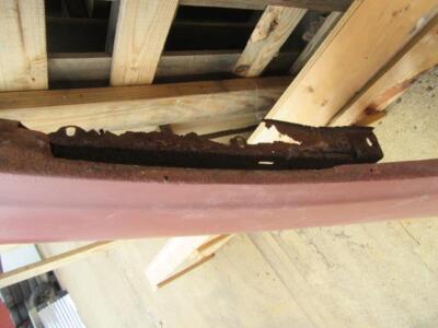 1969 Barracuda Passenger's Side Fender B-Body F # 463 Mopar Used