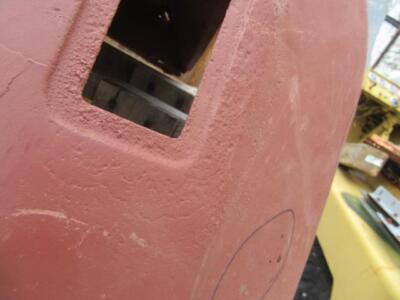 1969 Barracuda Passenger's Side Fender B-Body F # 463 Mopar Used