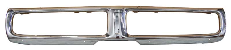 Front Bumper - w/o Jack Slots - 71-72 Charger