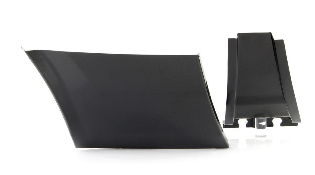 Front Fender Lower Rear Repair Panel w/ Brace - LH - 70-74 Challenger