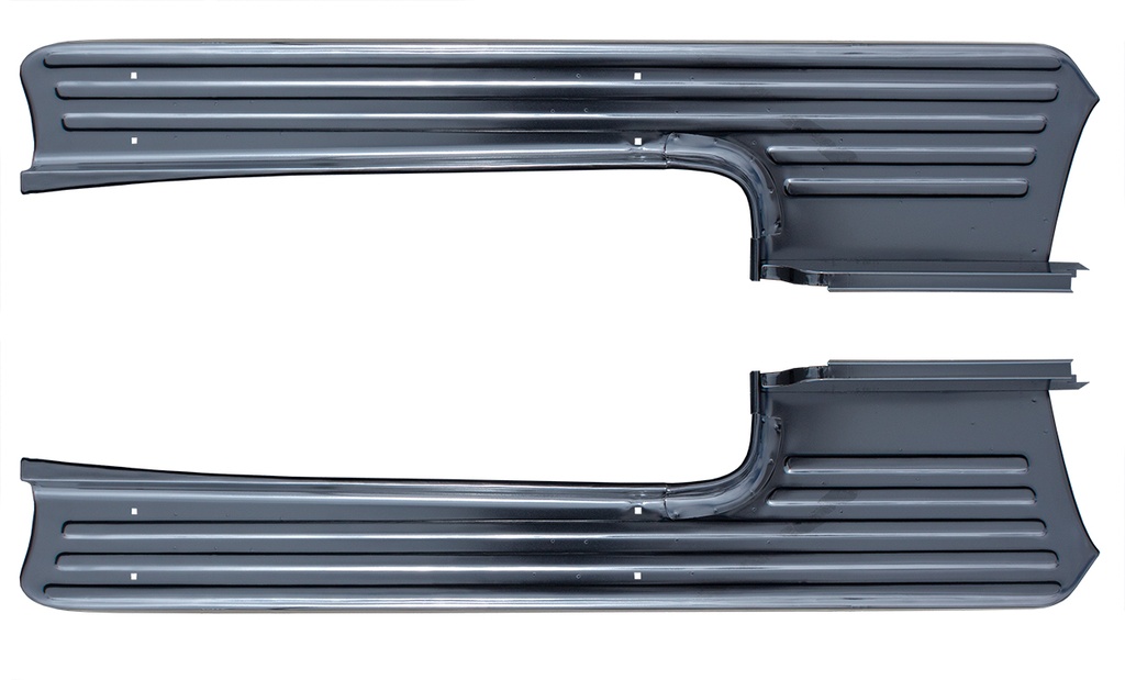Running Board Set - LH/RH Pair - 53-56 Ford F100 F250 Short Bed