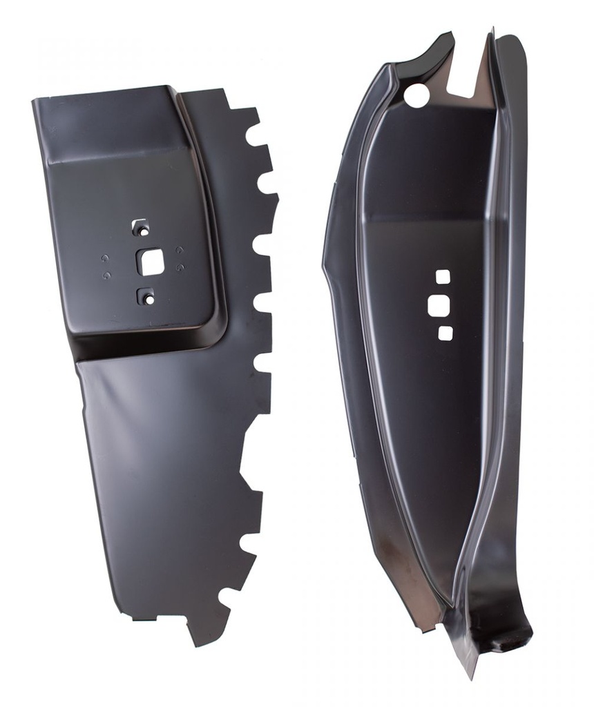 Door Jamb Lock Pillar w/ Reinforcement - RH - 68-69 Fairlane Torino 2DR & Convertible