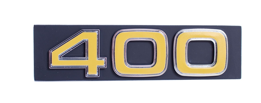 Grille Emblem - "400" - 75-76 Chevy C/K Truck Blazer Suburban