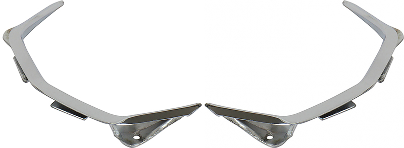 Hood Scoop Bezels - LH/RH Pair - 67 Fairlane GT