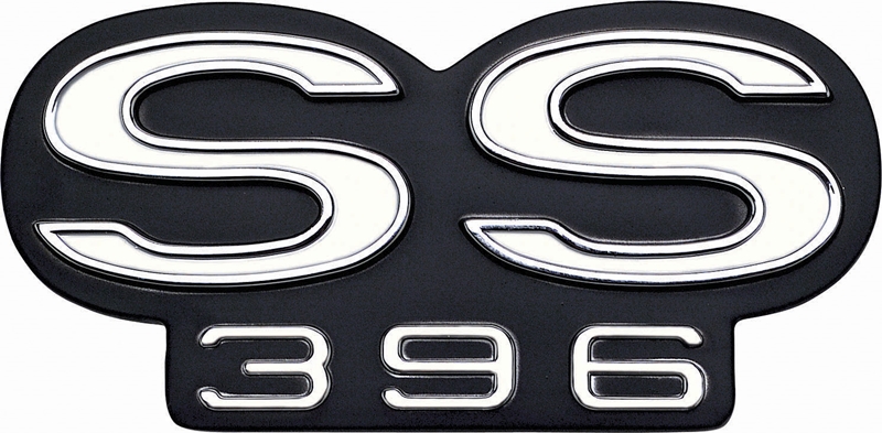 Grille Emblem - "SS 396" - 67 Chevelle