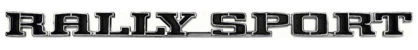 Fender Emblem - "Rally Sport" - LH or RH (Sold Each) - 70-73 Camaro (Rally Sport)
