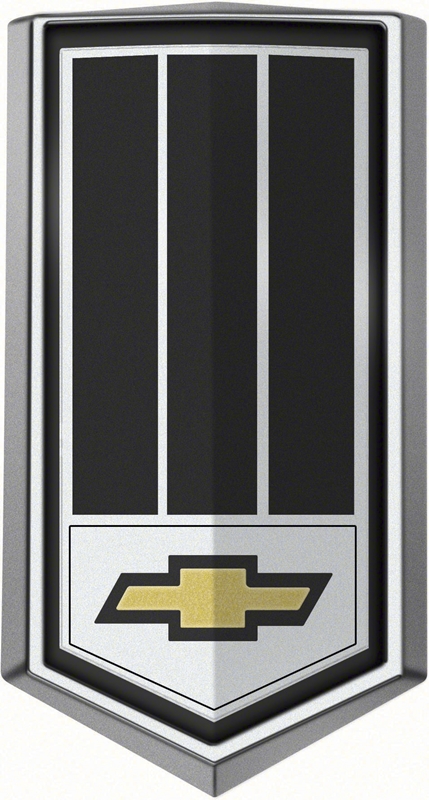 Gas Door Emblem - "Z/28" - Black - 79 Camaro (Z/28)
