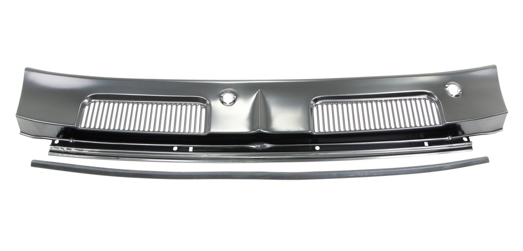 Cowl Top Vent Grille Panel - 67-69 Camaro