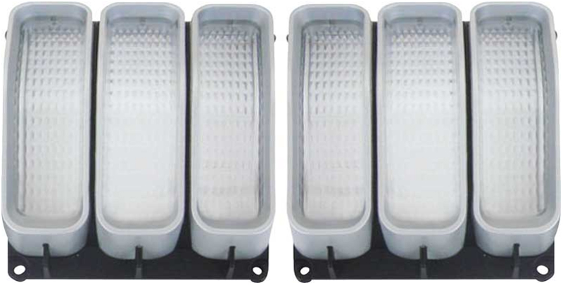 Parking Lamp Lens Set - Sharktooth Style - 71-72 Duster 340;Twister 340
