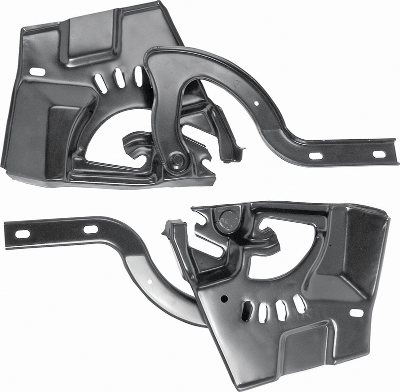 Trunk Lid Hinges - LH/RH Pair - 70-74 Challenger