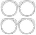 Headlamp Bezels - 4 Piece Set - 70 Chevelle El Camino