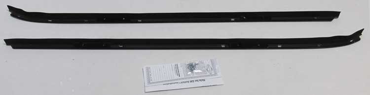 Front Door Beltline Window Felts - Outer - 70-81 Camaro with Special Belt Molding