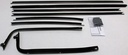 Front and Rear Door Beltline Window Felts - Inner & Outer - 70-72 Chevelle Coupe