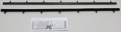 Front Door Beltline Window Felts - Outer - 66-67 El Camino