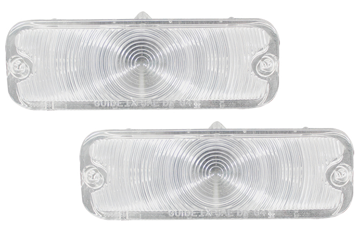 Park Lamp Lenses - Clear - LH/RH Pair