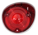 Taillight Lens - without Trim - LH - 71 Chevelle Malibu