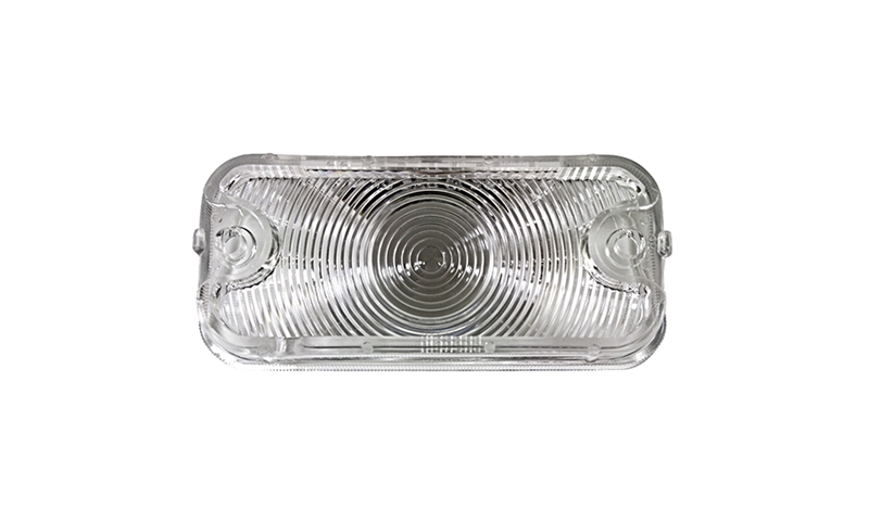 Parking Lamp Lenses - Clear - Pair - 68 Chevelle Malibu