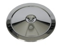 Air Cleaner Lid - Triple Chrome Open Element - 66-69 Chevelle El Camino; 67-69 Camaro