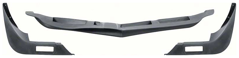 Front Spoiler Kit (3pcs) - Z28 Style - 74-77 Camaro