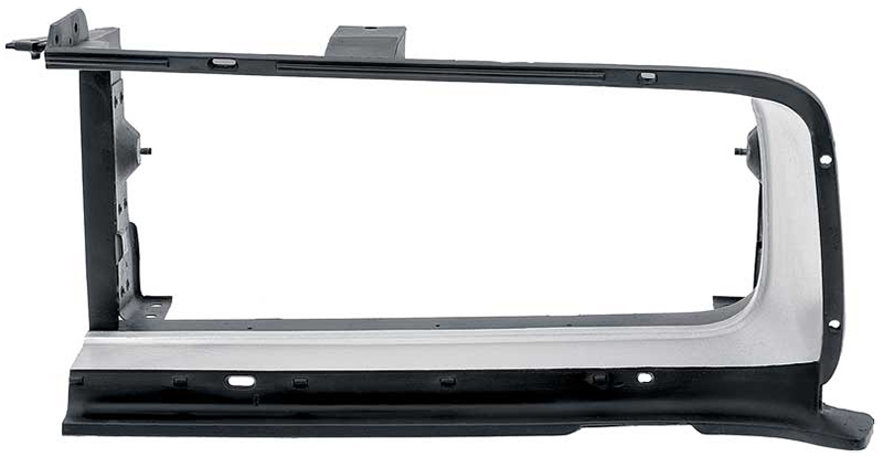 Grille Extension Bezel with Brackets - LH - 68-69 Charger