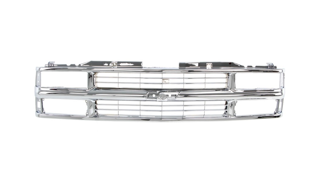 Grille Shell - Chrome - Composite Headlight - 94-98 Chevy CK Pickup SUV