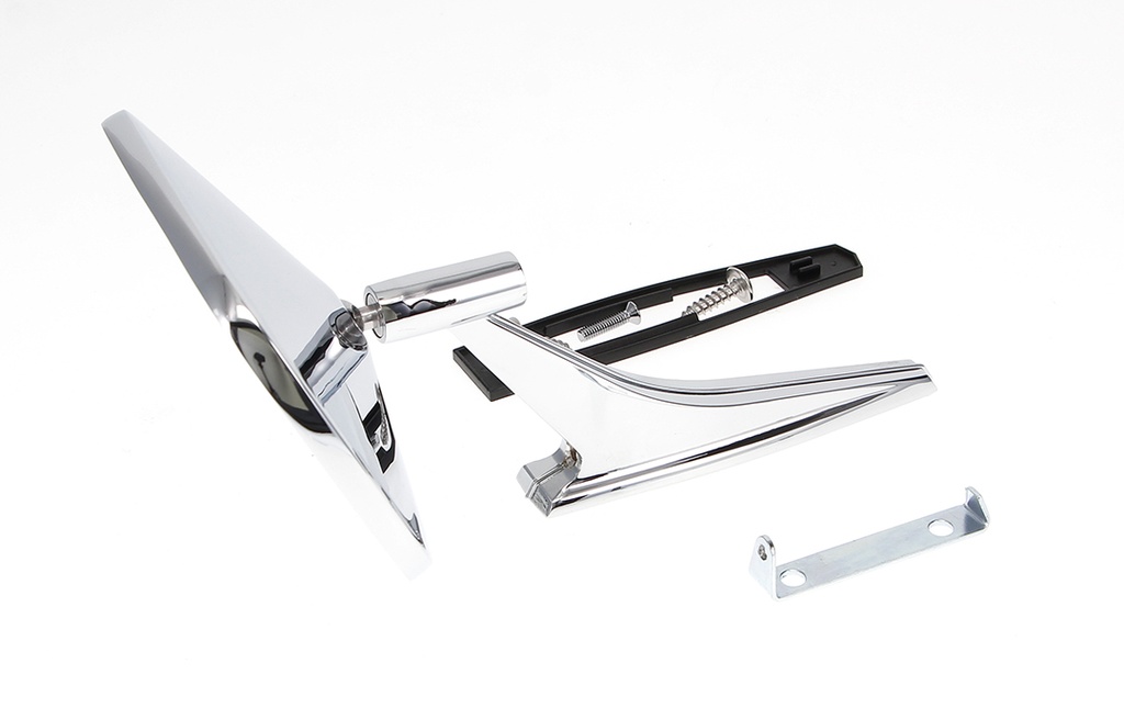 Outside Rear View Mirror Kit - Chrome - RH - Camaro Firebird Chevelle El Camino