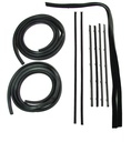 Complete Front Door Seal Kit - 10pcs - Black Beads - 67-72 Chevy GMC C/K Truck