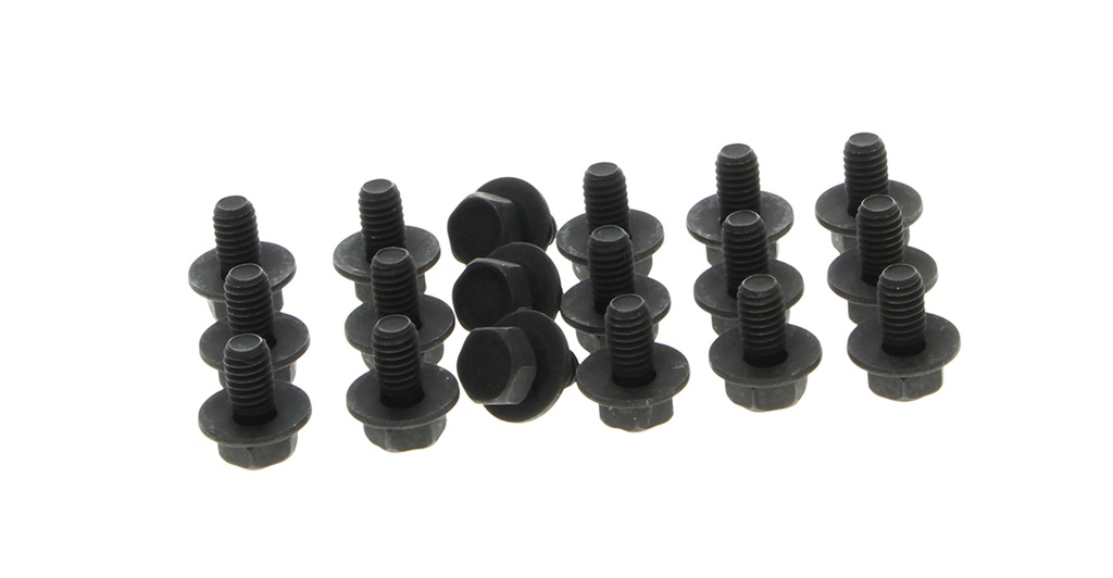 Front Bed Panel Hardware Kit - 18pcs - 73-91 Chevy GMC C/K Pickup Truck Fleetside