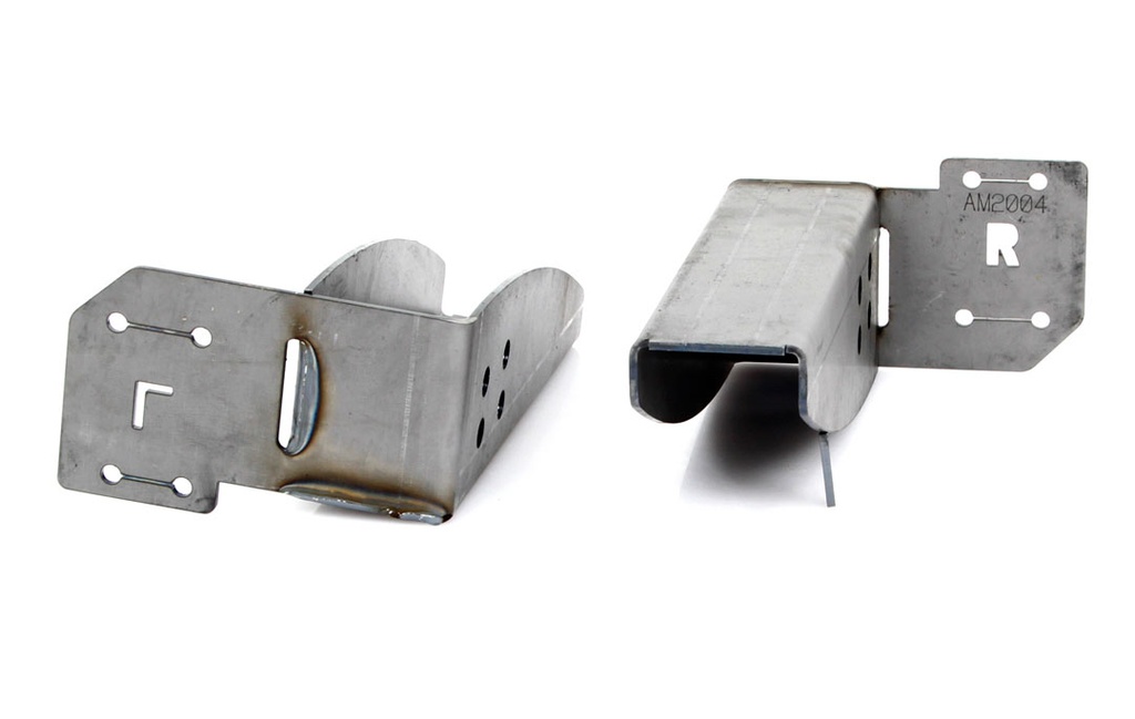 Front Spring Relocation Buckets - LH/RH Pair - 70-74 Dodge Plymouth E-Body