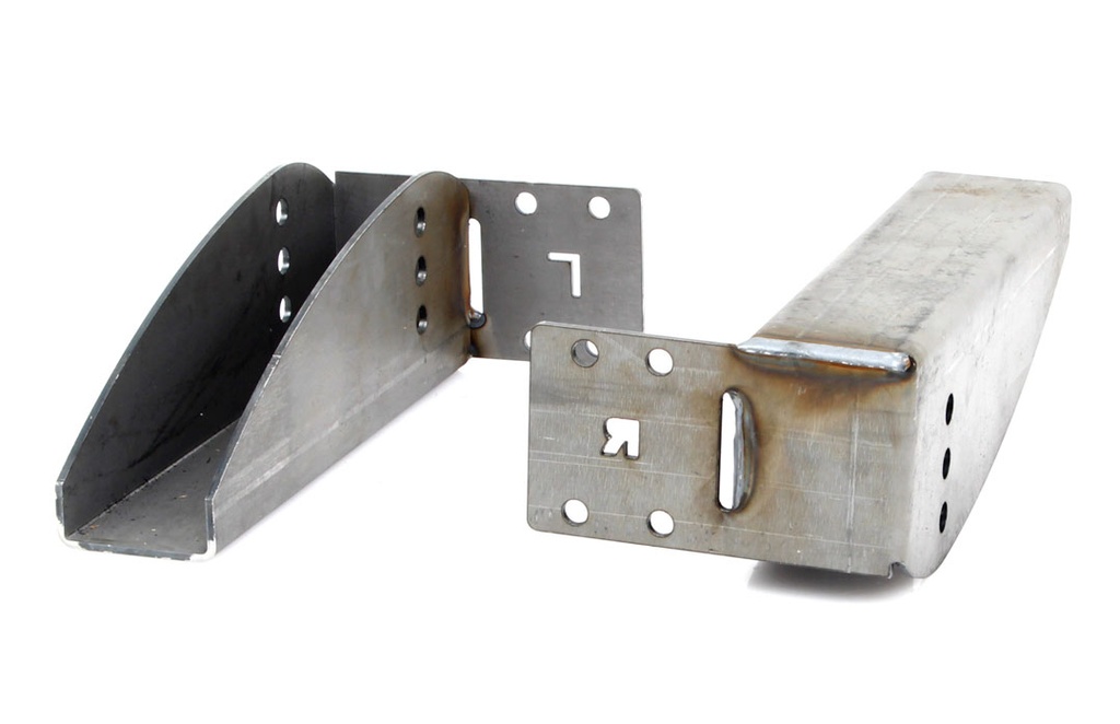 Front Spring Relocation Buckets - LH/RH Pair - 66-70 Dodge B-Body