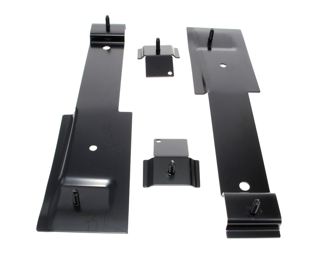 Bucket Seat Floor Brackets - 66-70 Chevelle Skylark GTO Cutlass Monte Carlo
