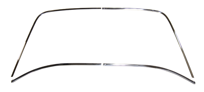 Back Glass Molding Set - 68-76 Dart; 71-76 Scamp