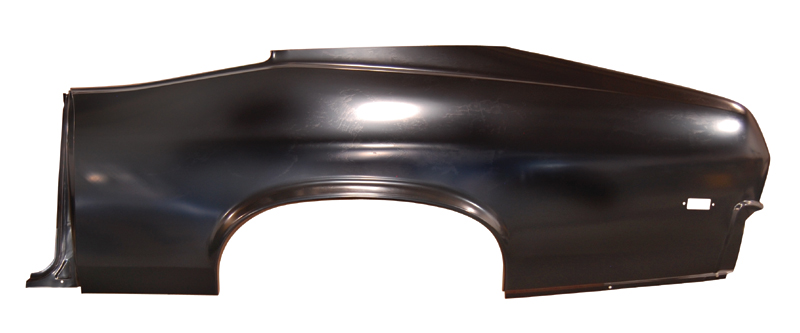 Quarter Panel Skin w/ Door Jamb - LH - 68-69 Chevy II Nova