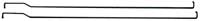 Tailgate Rods (2pcs) - 67-72 Chevy GMC Truck Fleetside; 69-72 Blazer; 70-72 Jimmy; 67-72 Suburban