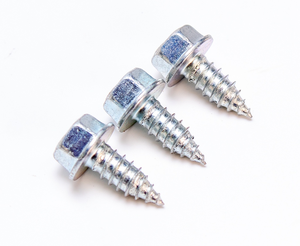 RS Windshield Washer Bottle Bracket Support Screw Set (3pcs) - 68 Camaro (Rally Sport)