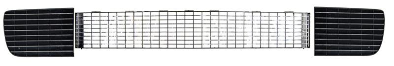 Grille and Headlamp Door Set - Chrome - 68 Camaro - Rally Sport