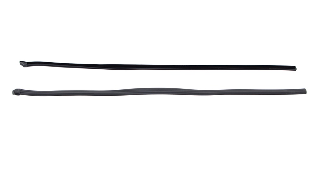 Vent Window Run Vertical Weatherstrips - Pair - 67 Camaro Firebird