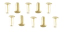 Rivet Set - 10pcs - For Replacing Silver Console Gauge Faces - 68-69 Camaro