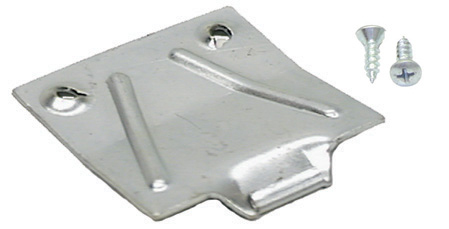 Glove Box Door Catch Plate with Screws - 67-68 Camaro Firebird