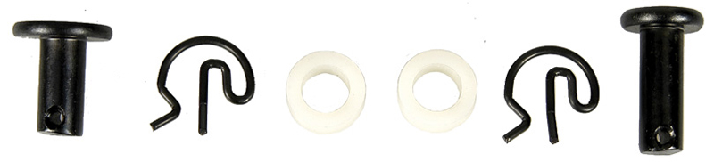 Headlamp Actuator Pins and Clips - 4 pcs - 68-69 Camaro Rally Sport