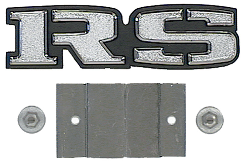 Grille Emblem - "RS" - 69 Camaro (Rally Sport)