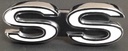 Fender Emblems - "SS" - LH/RH Pair - 68 Camaro
