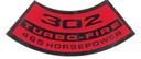 Decal - 302 Turbo 465 HP Crossram - 69 Camaro