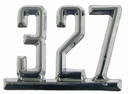 Fender Emblem - 327 - LH or RH - 67 Camaro 65-67 Chevy II Nova Chevelle